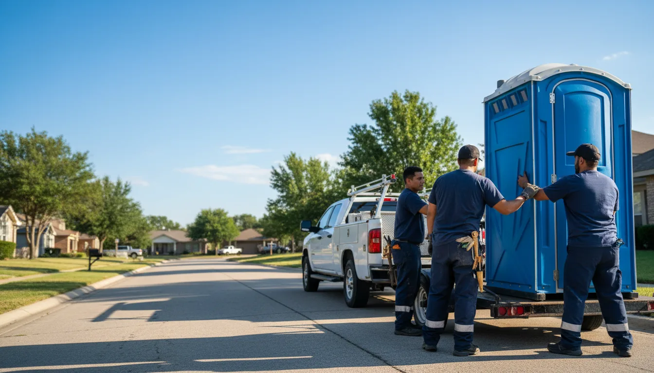 Portable Toilet Rental in Hunter, AR near me